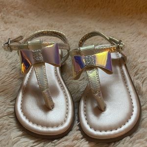 Toddler size 7 sandals. NWOT.